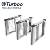 China Automatic RFID Swing Turnstile Security Products 24V Driving Voltage on sale