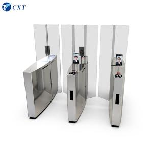 China High Security Glass Swing Turnstile Access Control Multifunctional 510H wholesale