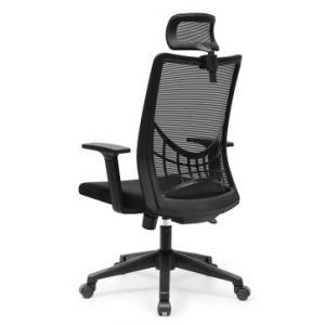 China 2.5mm Black Ergonomic Office Chair , 360 Swivel Ergonomic Swivel Chair supplier
