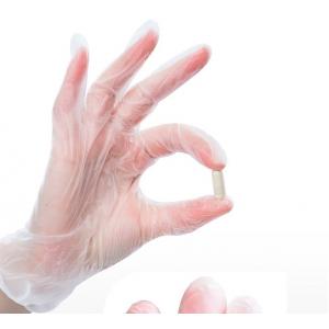 100 Tablets / Box Wholesale Transparent Disposable Pvc Gloves Work Gloves