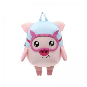 NHB208 new arrival 2019 lovely pig neoprene toddler backpack for kids