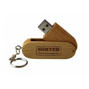China Maple Color Custom Shaped Usb Drives , 4 Gigabyte Flash Drive For Laptop supplier