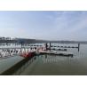 Aluminum Alloy Steel Floating Dock Marina Boat Pontoon Pile Guide