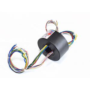 18 Circuits Current Through Bore Electrical Slip Ring 360° Rotating Joint Easy To Install