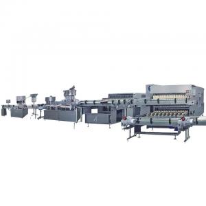 Complete Fully Automatic Fresh Fruit Juice Filling Machine  Capping Machinery  Sealing treament