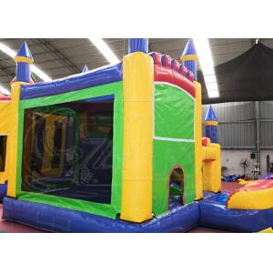 China Commercial Inflatable Jumping Castle / Inflatable Water Slides Bounce House Combos supplier