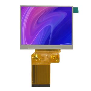 China IPS 3.5 Inch LCD Screen 320x240 Resolution RGB+SPI Interface For Handheld Game Consoles wholesale