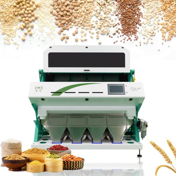 Automatic CCD Optical Millet Paddy Wheat Sesame Bean Plastic Rice Color Sorter Machine