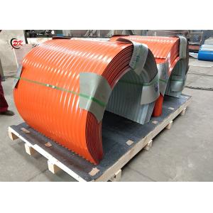 China Simple Operation Conveyor Belt Covers / Cleated Conveyor Belt Hoods supplier