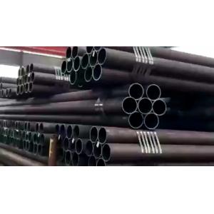 China Black Decoiling API Hydraulic Seamless Pipe ST42 ASTM 6M Steel Tubing Round supplier