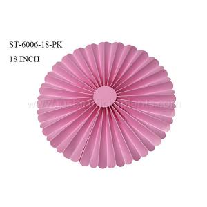 Pollution - Free Artificial Foam Flowers Large Pink Artificial Fan Flower