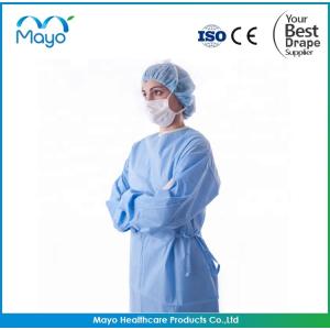 Wholesale Nonwoven SMS Spunlace Medical Disposable Sterile Surgical Gown