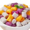 China Mezcla instantánea de té Taro con perlas de tapioca orgánicas redondas, bajas en grasa y bajas en calorías wholesale