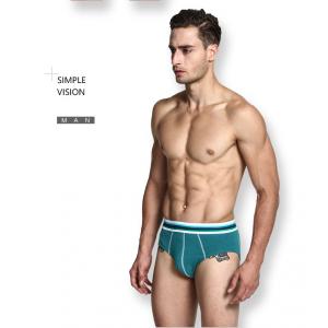 Combed Mens Sexy Boxer Shorts Bikini Green Men'S Pure Cotton Underwear