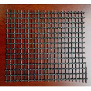 China Double Side Acrylic Plastic Mesh Sheet , PVDF Coated Black Construction Safety Mesh supplier