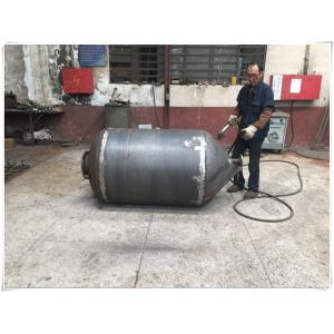 China Carbon Steel Vertical / Horizontal Air Receiver Extra Replacement Tank For Air Compressor supplier