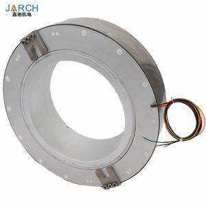 China 2 ~ 24 Conductors Big Through Bore Slip Ring , Through Bore 500mm slip ring connector supplier