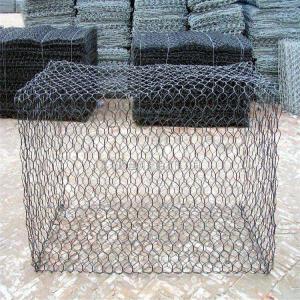 China Iron Bending Hot Galvanized Gabion Baskets For Stones supplier