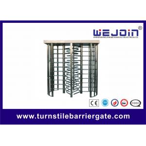 China Security Double Turnstile , Routeway Office Building Full Height Gate Turnstile supplier