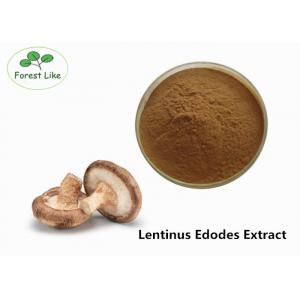 Anti fatigue Shiitake Mushroom Extract Powder 50% Polysaccharides For Food Grade