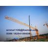 China Tipos de escalada fixos de guindastes de torre Modelo QTZ6012 60m Jib e carga de 8T wholesale
