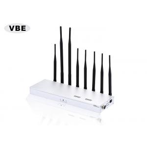 12W RF Power Portable Phone Jammer , Cell Phone Jamming Device Silk Screen Logo Printed