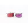 16-20cm New design various size aluminum non-stick casserole stainless steel