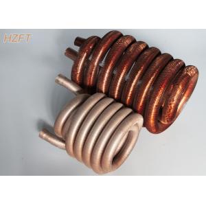 China Copper or Copper Nickel Refrigerator Condenser Coil Tin plating outside surface supplier