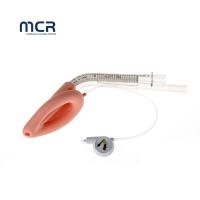 China Disposable Medical Anesthesia Silicone PVC Double Lumen Curved Laryngeal Mask on sale