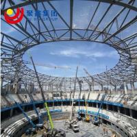 China Modern Design Large Span Steel Structure Gym Arena Soccer Stadium Building on sale