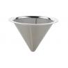 China 304 Stainless Steel Reusable Pour Over Coffee Filter Cone For Chemex Coffee Maker wholesale