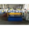 Galvanized Steel Double Layer Forming Machine For Roof Wall Cladding With HRC50