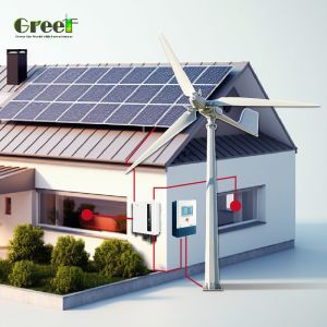 China 5kw 10kw Wind Solar Hybrid System With PV Solar Panel wholesale