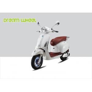 10 Inch Two Wheeled Pedal Assisted Scooter 60V 1000W Vespa Style Throttle