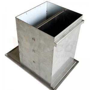 China Metal Fabrication Indoor Outdoor Stainless Steel Trash Cans supplier