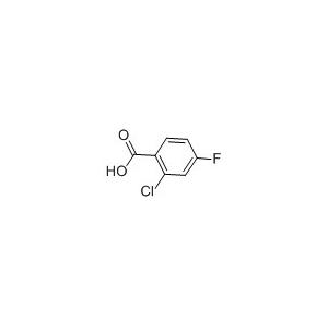 2-Chloro-4-fluorobenzoic acid [2252-51-9]