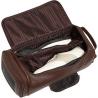 PU-Leather Golf Shoe & Accessory Bag