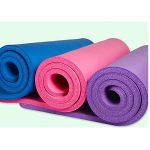 China High Quality 20MM Thickening PVC Yoga Mat Fitness Non Slip Mat Floor Mat With Brand Your Own Logo , Good Elasticity supplier