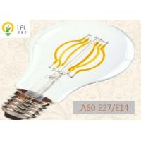 China ARC Filament Dimmable LED Candelabra Bulbs , 4W 470ml Decorative Filament Light Bulbs on sale