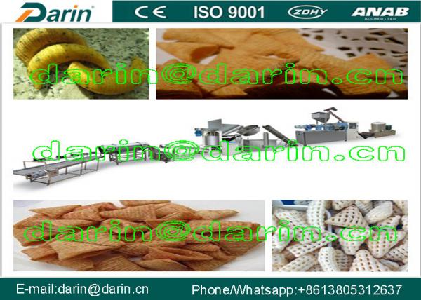 Automatic 3d& 2d Snack Crispy Chips/screw/shell/extruded Pellet Machine/fried