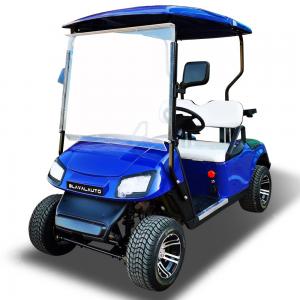 Two Person Electric Road Legal Golf Buggy Custom Golf Cart Supply 25Mph -40Mph