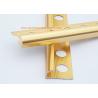 China Anodized Polished Bronze Metal Ceramic Tile Edge Trim With Round Edge wholesale