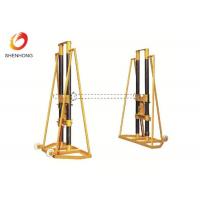 China 10 Ton Hydraulic Cable Drum Jacks Cable Jack Stand For Releasing Cables on sale