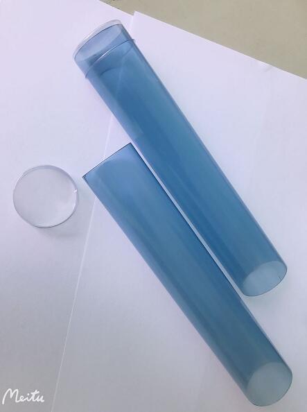 Transparent Pvc Round Flexible Esd Packaging Tube
