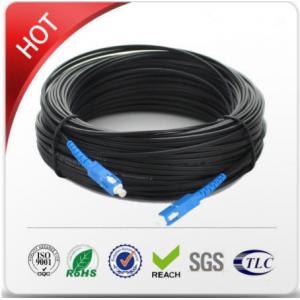 China SM G657A1 G657A2 Black/White Indoor Drop Cable LSZH Jacket Long Service Life supplier