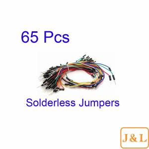 65pcs Male to Male Solderless Flexible Breadboard Jumper Cable Wires for Arduino