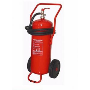 China DCP Trolley Type Fire Extinguisher 30KG  Easy Use For Industrial Facilities supplier