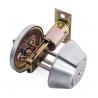 High Security SUS304 Single Cylinder Deadbolt Door Locks Plated Nickel Finish