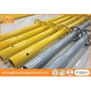 China Powder coating painted Q235 Q345 ring lock scaffold standard layher vertical 1000mm for oil refinery supplier