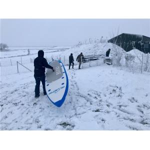 Blue Epoxy Resin Inflatable SUP Board For Snow Park